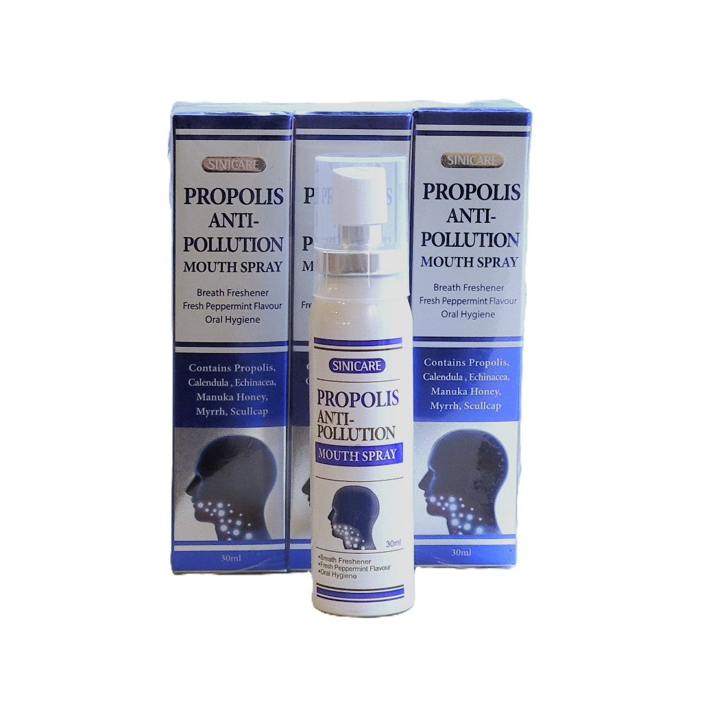 【澳洲原裝 SINICARE】蜂膠萃取 薄荷口腔噴霧 30ml (新鋼瓶包裝)