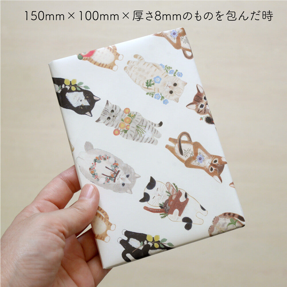 日本 4legs 插畫家 A4紙 20張入 -圖畫書中的貓 NO.2