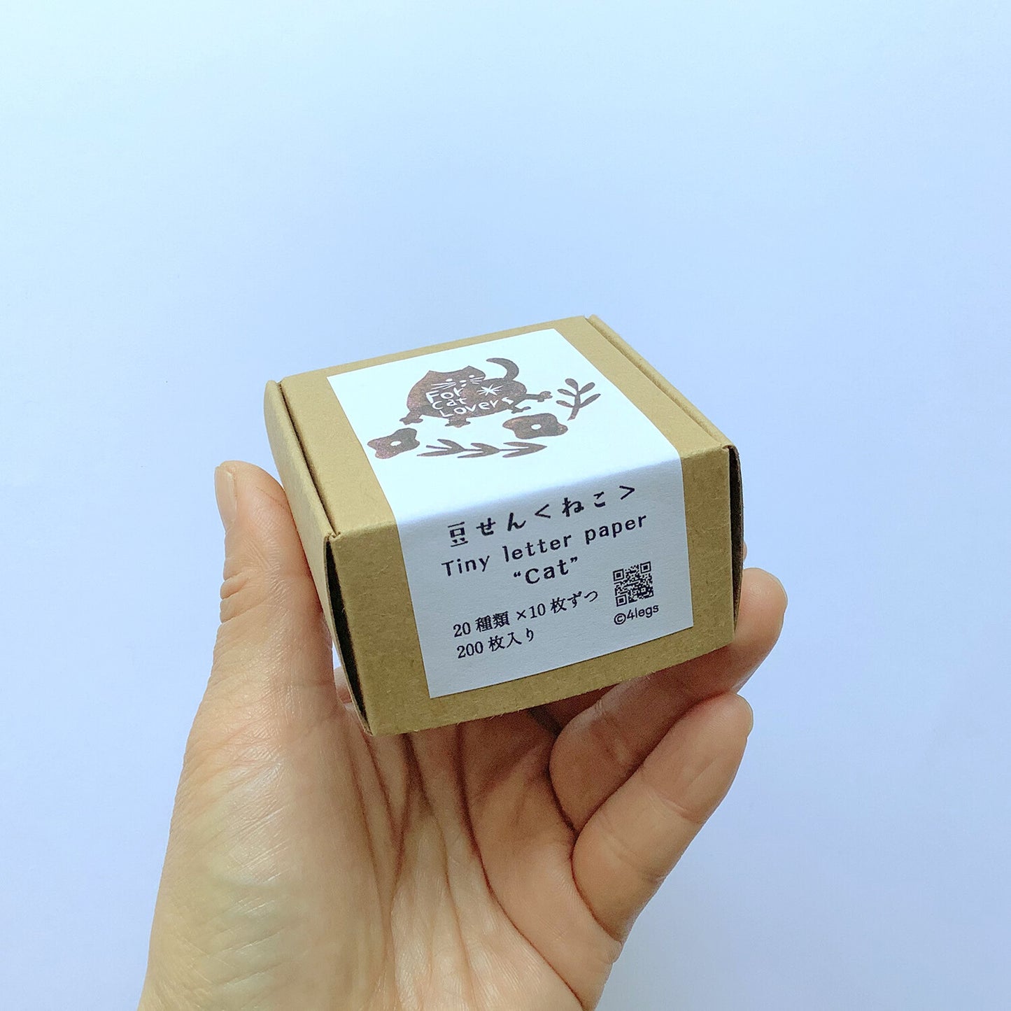 日本 4legs 插畫家 迷你 便條紙 200入 [貓]