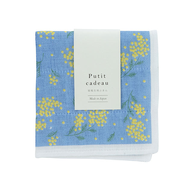 日本製 Petit Cadeau 紗布 純棉 抗菌防臭 擦碗方巾 廚房 抹布