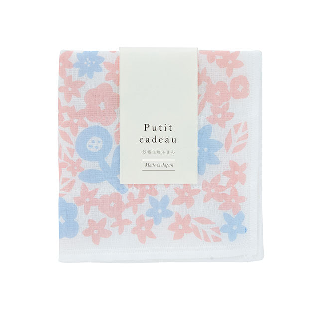 日本製 Petit Cadeau 紗布 純棉 抗菌防臭 擦碗方巾 廚房 抹布