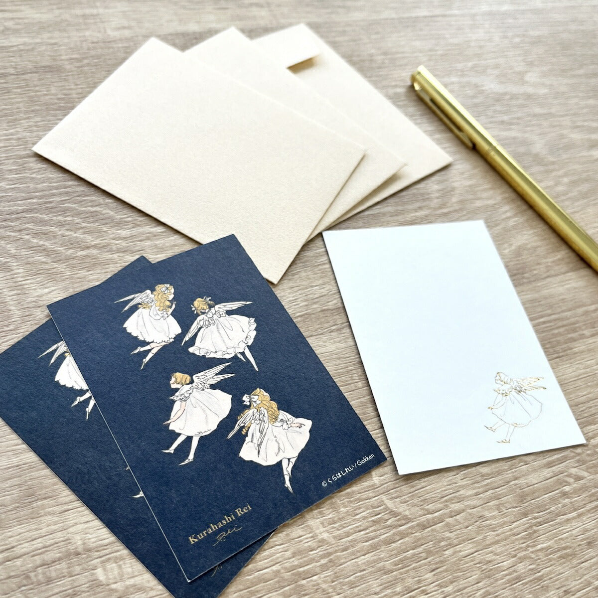 日本 插畫家 くらはしれい Kurahashirei 迷你卡片組