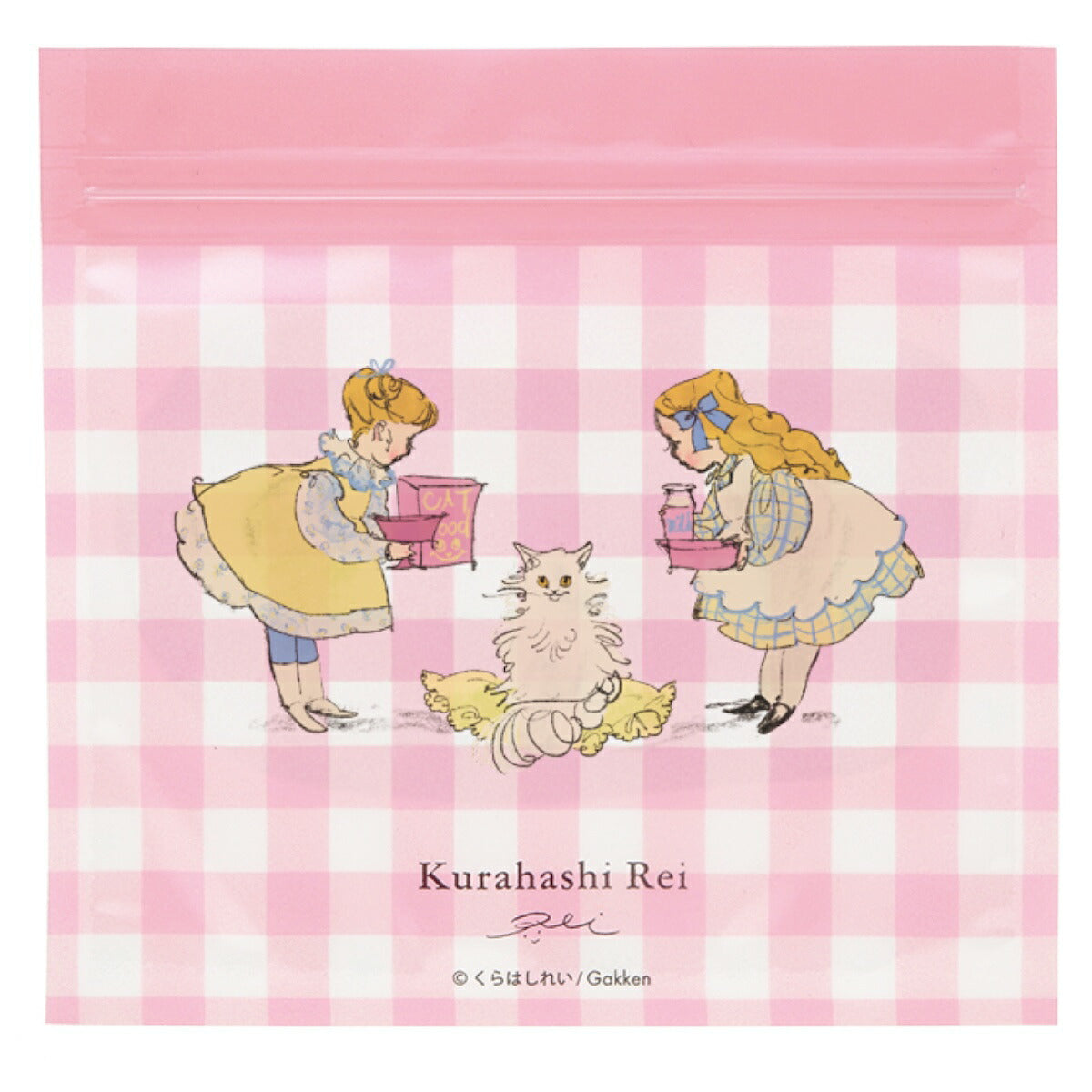 日本 插畫家 Kurahashirei くらはしれい  PP 夾鏈袋 (4 枚入)