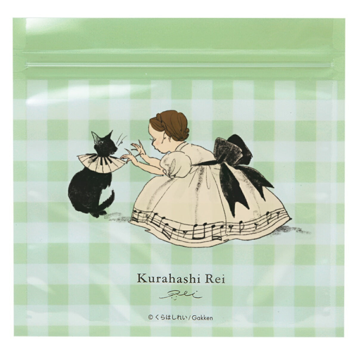 日本 插畫家 Kurahashirei くらはしれい  PP 夾鏈袋 (4 枚入)