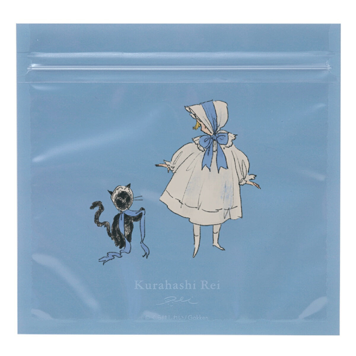 日本 插畫家 Kurahashirei くらはしれい  PP 夾鏈袋 (4 枚入)